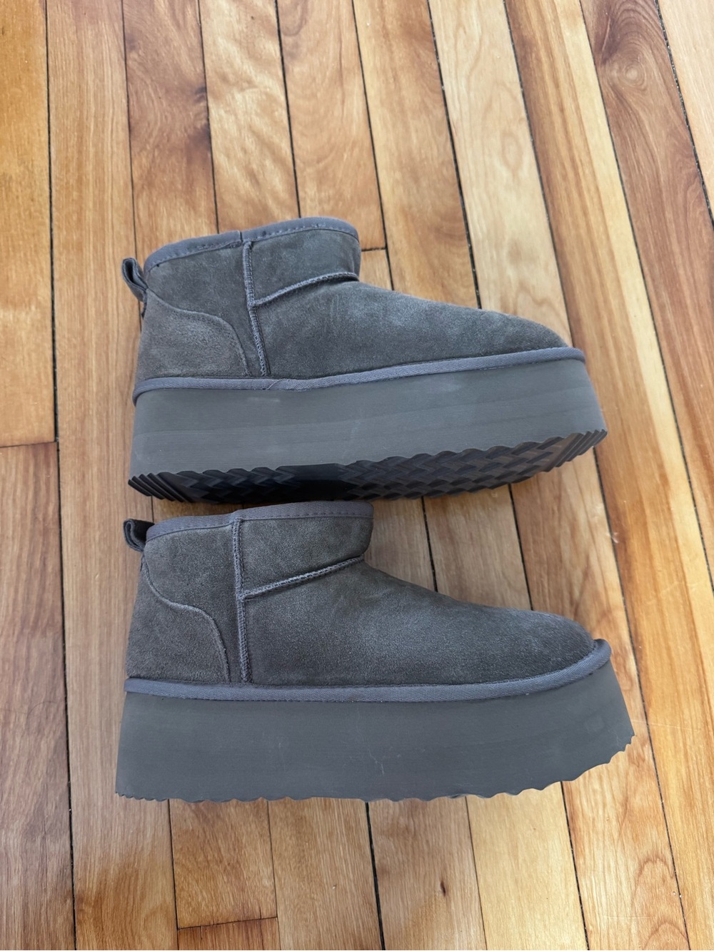 Ugg Inspired Mini Platform Boot